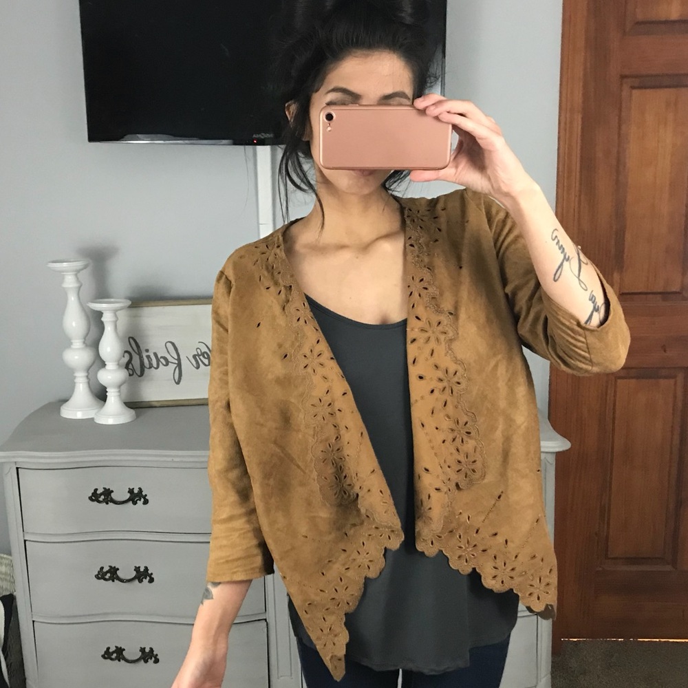 ❌Discounted❌Forever21 •Suede Cardigan•